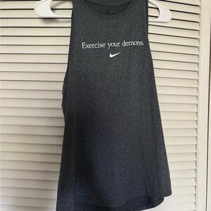 Nike Dark Gray Tank Top